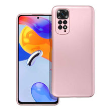 Заредете изображение във визуализатора на галерията – Metallic гръб за xiaomi redmi note 11 / redmi note 11s pink - TopMag
