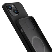 Заредете изображение във визуализатора на галерията – Apple iPhone 14 - 3mk Hardy Silicone MagCase Graphite
