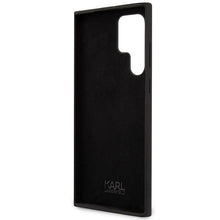 Заредете изображение във визуализатора на галерията – Karl Lagerfeld KLHCS23LSNIKBCK S23 Ultra S918 hardcase black/black Silicone Ikonik
