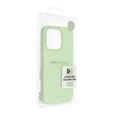 Заредете изображение във визуализатора на галерията – Roar Cloud-Skin Case - for iPhone 15 Pro Light green
