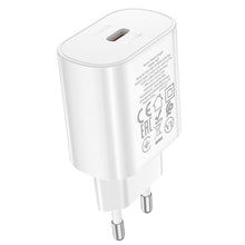 Заредете изображение във визуализатора на галерията – Hoco charger type c power delivery pd25w jetta n22 white - TopMag
