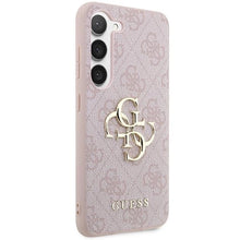 Заредете изображение във визуализатора на галерията – Guess 4G Big Metal Logo case for Samsung Galaxy S23 FE - pink
