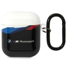 Заредете изображение във визуализатора на галерията – BMW BMA222HGTK AirPods 1/2 cover black/black Transparent Lid
