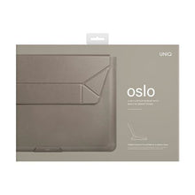 Заредете изображение във визуализатора на галерията – Uniq Oslo laptop Sleeve 14" grey/stone grey
