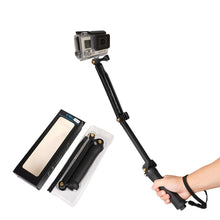 Заредете изображение във визуализатора на галерията – 3 in 1 Monopod Tripod with Selfie Holder for GoPro
