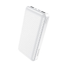 Заредете изображение във визуализатора на галерията – Borofone Power Bank 20000mAh BJ3A Minimalist - 2xUSB - white
