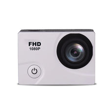Заредете изображение във визуализатора на галерията – DV2400 Full HD Wi-Fi 12Mpx sports camera, wide-angle waterproof + accessories - white
