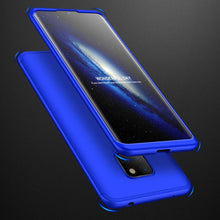 Заредете изображение във визуализатора на галерията – GKK 360 Protection Case Front and Back Case Full Body Cover Huawei Mate 20 blue
