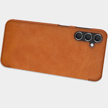 Заредете изображение във визуализатора на галерията – Nillkin Qin Leather case leather case with flap wallet brown
