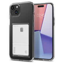 Заредете изображение във визуализатора на галерията – Spigen Crystal Slot, crystal clear - iPhone 15 Plus
