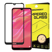Заредете изображение във визуализатора на галерията – Wozinsky Tempered Glass Full Glue Super Tough Screen Protector Full Coveraged with Frame Case Friendly for Huawei Y6 2019 / Huawei Y6s 2019 / Y6 Pro 2019 black
