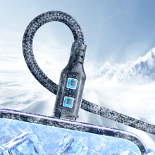 Заредете изображение във визуализатора на галерията – 4in1 USB cable USB-A - USB-C / 2 x Lightning / Micro for charging and data transmission 1.2m Joyroom S-1T4018A18 - black
