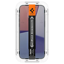 Заредете изображение във визуализатора на галерията – TEMPERED GLASS Spigen GLAS.TR "EZ FIT" 2-PACK IPHONE 15 PRO MAX PRIVACY
