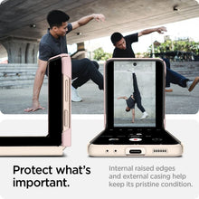 Заредете изображение във визуализатора на галерията – Spigen airskin case for samsung z flip 4 cotton pink - TopMag
