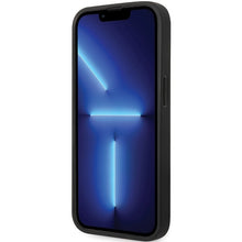 Заредете изображение във визуализатора на галерията – Original Case BMW Stamped Tricolor Stripe BMHCP14L22NSTB for Iphone 14 Pro Black
