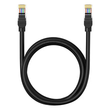 Заредете изображение във визуализатора на галерията – Baseus High Speed ​​Cat 5 RJ-45 Ethernet cable 1000Mb/s 1.5m round - black
