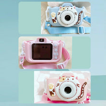 Заредете изображение във визуализатора на галерията – Digital camera for children C10 Cat blue
