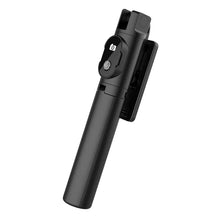 Заредете изображение във визуализатора на галерията – Selfie Stick MINI - with detachable bluetooth remote control and tripod - P20 BLACK
