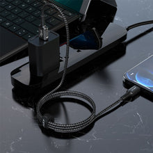 Заредете изображение във визуализатора на галерията – Acefast cable usb a a to lightning 8-pin mfi 2,4a aluminum alloy c1-02 1,2 m deep space gray
