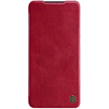 Заредете изображение във визуализатора на галерията – Nillkin Qin Leather case leather case with a flap wallet red
