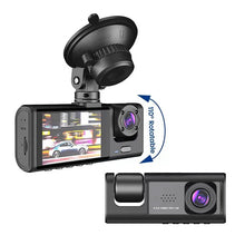 Заредете изображение във визуализатора на галерията – Car Dash Cam DVR-06 2,0 inches + rear camera
