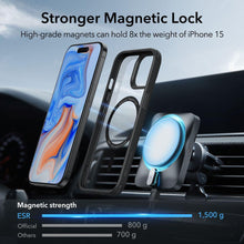 Заредете изображение във визуализатора на галерията – ESR CH HALOLOCK MAGSAFE IPHONE 15 CLEAR/BLACK
