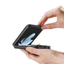 Заредете изображение във визуализатора на галерията – Dux Ducis Fino case is made of nylon material for Samsung Galaxy Z Flip4 black
