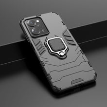Заредете изображение във визуализатора на галерията – Ring Armor Case for Xiaomi Redmi Note 12 Pro / Poco X5 Pro 5G Armor Cover Magnetic Holder Ring Black
