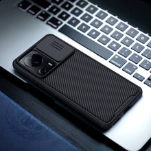Заредете изображение във визуализатора на галерията – Nillkin CamShield Pro PC+TPU Case for Xiaomi 13 Lite black
