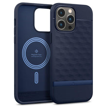 Заредете изображение във визуализатора на галерията – CASEOLOGY PARALLAX MAG MAGSAFE IPHONE 14 PRO MIDNIGHT BLUE
