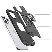 Заредете изображение във визуализатора на галерията – Wozinsky Ring Armor case for iPhone 14 Pro armored cover magnetic holder gold ring
