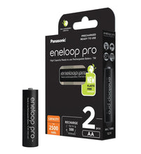 Заредете изображение във визуализатора на галерията – Rechargeable Batteries Panasonic Eneloop PRO HR6/AA 2500mAh - 2pcs blister pack
