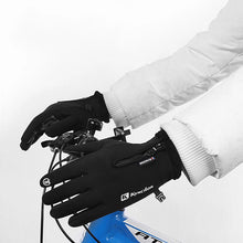 Заредете изображение във визуализатора на галерията – Winter phone sports gloves (size L) - black
