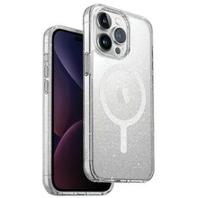 Заредете изображение във визуализатора на галерията – Uniq LifePro Xtreme iPhone 15 Pro 6.1" case Magclick Charging transparent/tinsel lucent
