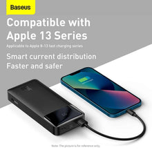 Заредете изображение във визуализатора на галерията – Power bank baseus bipow - 20 000mah lcd quick charge pd15w black ppdml-j01 - TopMag
