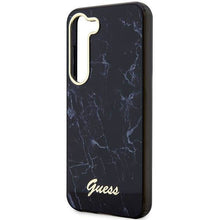 Заредете изображение във визуализатора на галерията – Guess GUHCS23MPCUMAK S23 +S916 black/black hardcase Marble
