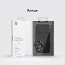 Заредете изображение във визуализатора на галерията – Nillkin CamShield Silky Silicone Case for Iphone 12/12 Pro black
