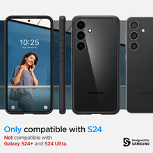 Заредете изображение във визуализатора на галерията – Case SPIGEN Ultra Hybrid ACS07352 for Samsung Galaxy S24 - Matte Black
