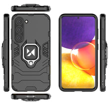 Заредете изображение във визуализатора на галерията – Wozinsky Ring Armor case for Samsung Galaxy S23 armored cover magnetic holder ring black
