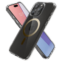 Заредете изображение във визуализатора на галерията – Spigen ULTRA HYBRID MAG MAGSAFE IPHONE 15 PRO GOLD
