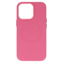 Заредете изображение във визуализатора на галерията – MagSafe Leather Case Iphone 14 Pro Pink
