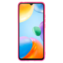 Заредете изображение във визуализатора на галерията – Vennus Silicone Heart Case for Xiaomi Redmi 10C design 1 fuchsia
