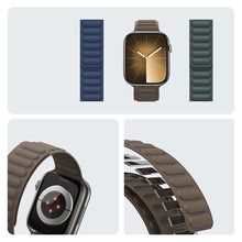 Заредете изображение във визуализатора на галерията – Dux Ducis Strap BL Magnetic Strap for Apple Watch 38 / 40 / 41 mm - Dark Gray

