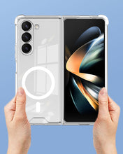 Заредете изображение във визуализатора на галерията – Acrylic Magsafe Case for Samsung Galaxy Z Fold 5 transparent
