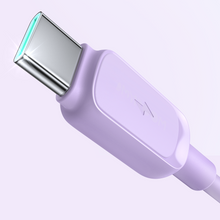 Заредете изображение във визуализатора на галерията – USB cable - USB C 3A 1.2m Joyroom S-AC027A14 - purple

