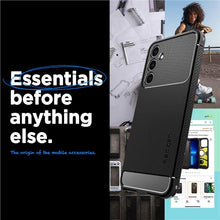 Заредете изображение във визуализатора на галерията – Spigen Rugged Armor case for Samsung Galaxy A25 5G - matte black
