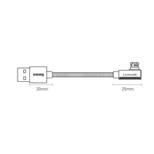 Заредете изображение във визуализатора на галерията – Baseus Legend Mobile Game Elbow Cable USB - Lightning 2,4A 1m red (CACS000109)
