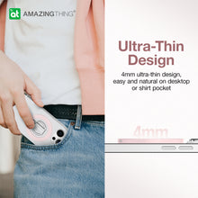 Заредете изображение във визуализатора на галерията – Amazing Thing Ring Titan Mag Magnetic holder stand IGTMBK pink
