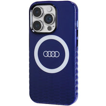 Заредете изображение във визуализатора на галерията – Audi IML Big Logo MagSafe case for iPhone 14 Pro - blue
