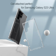 Заредете изображение във визуализатора на галерията – Nillkin Nature Pro TPU Case for Samsung Galaxy S23 Ultra transparent
